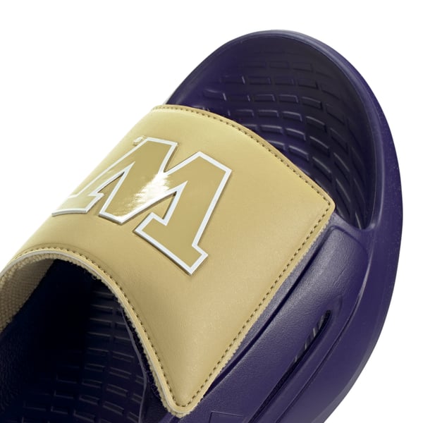 Unisex adidas Purple Washington Huskies Lightblaze Slide Sandals display picture 2