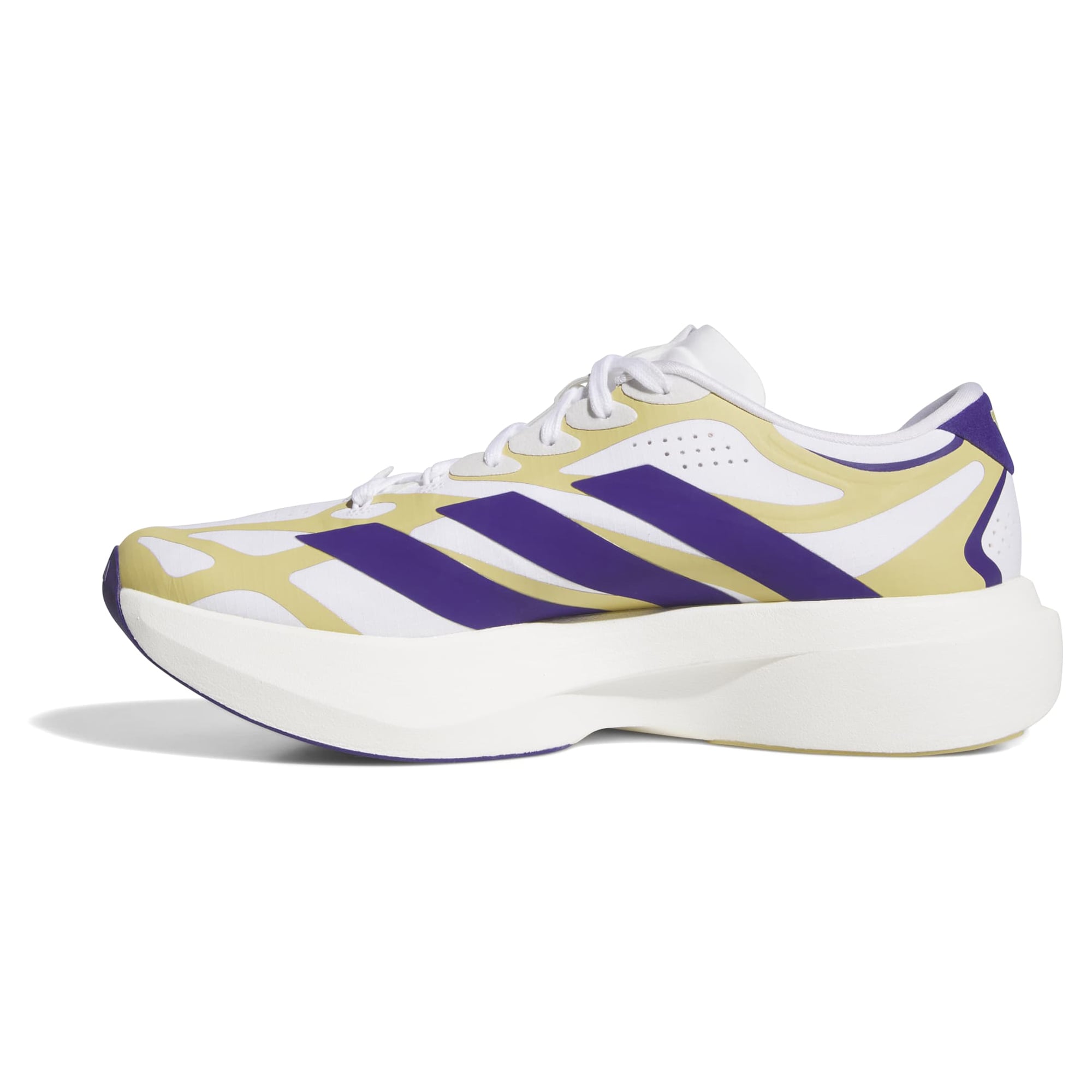 Unisex adidas White Washington Huskies Adizero EVO SL EXO Sneakers