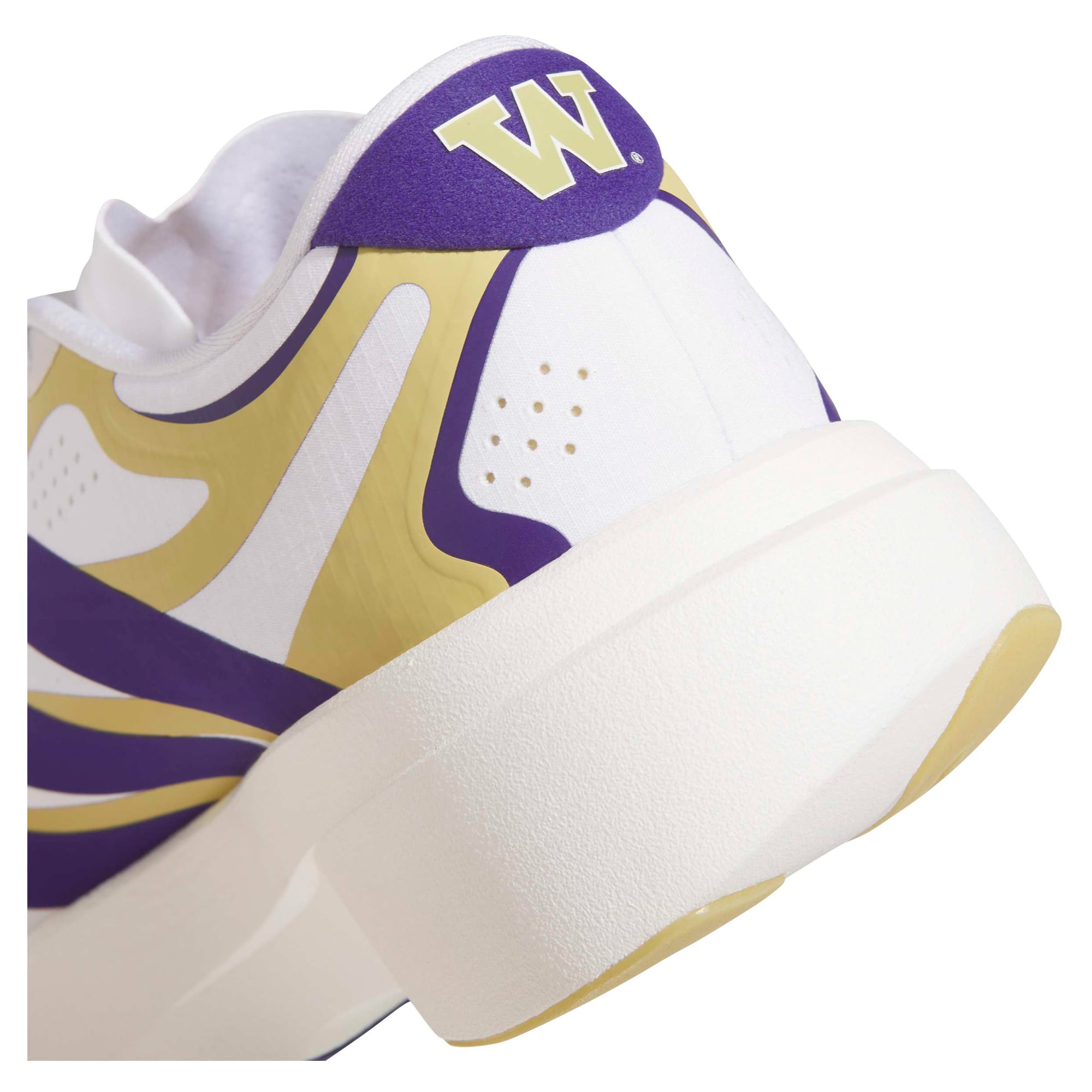 Unisex adidas White Washington Huskies Adizero EVO SL EXO Sneakers
