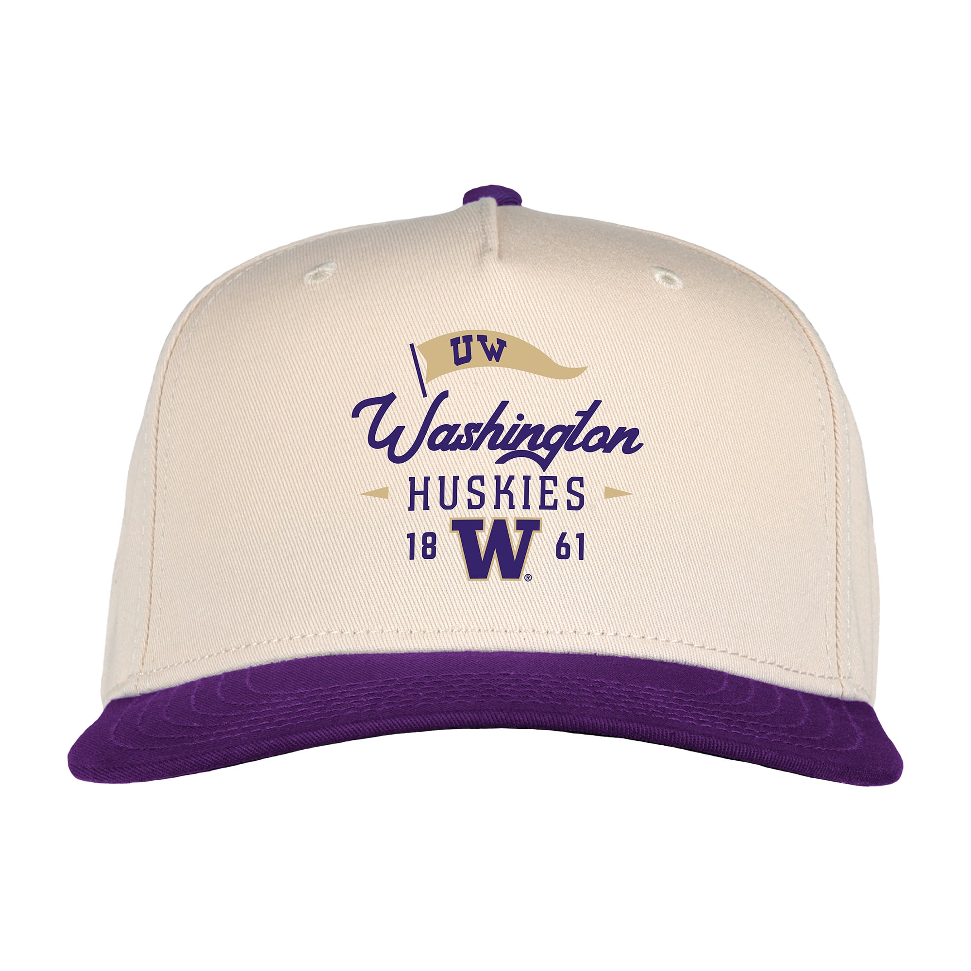 Unisex Ahead Cream Washington Huskies The 1995 Adjustable Hat