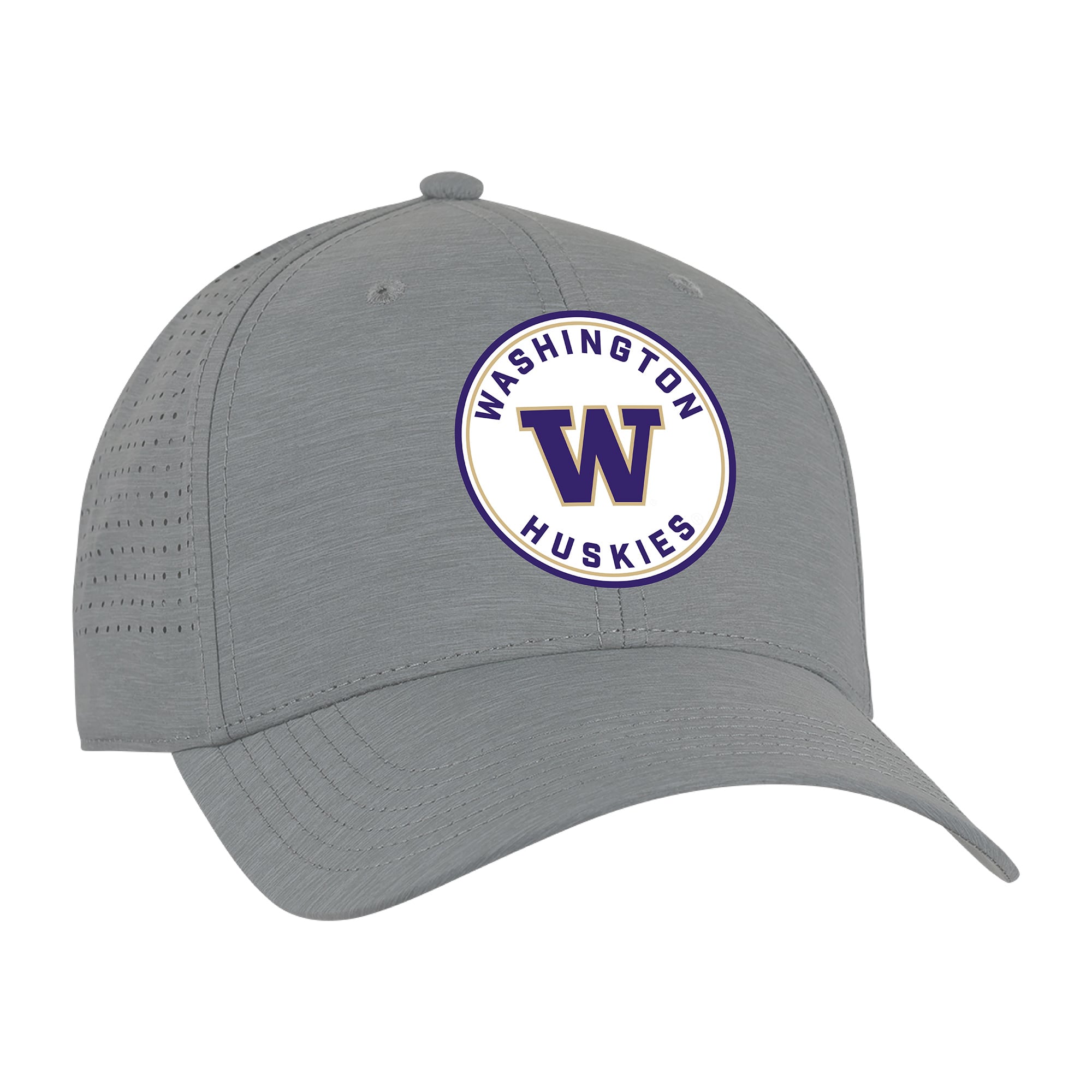 Unisex Ahead Gray Washington Huskies Brezo Adjustable Hat