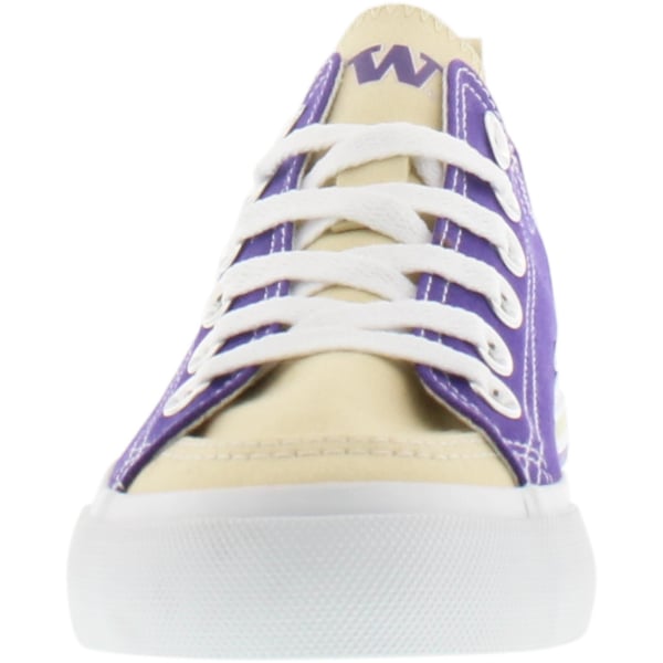 Unisex SKICKS Purple Washington Huskies Low Top Shoes display picture 2
