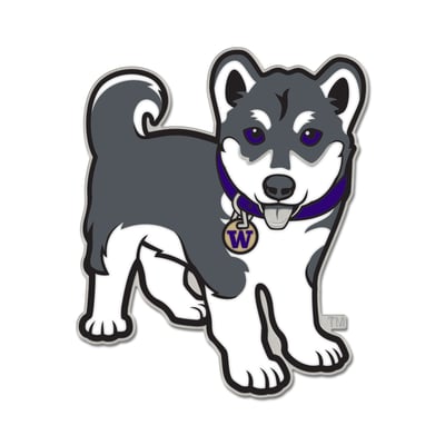 Washington Huskies WinCraft Mascot Collector Pin