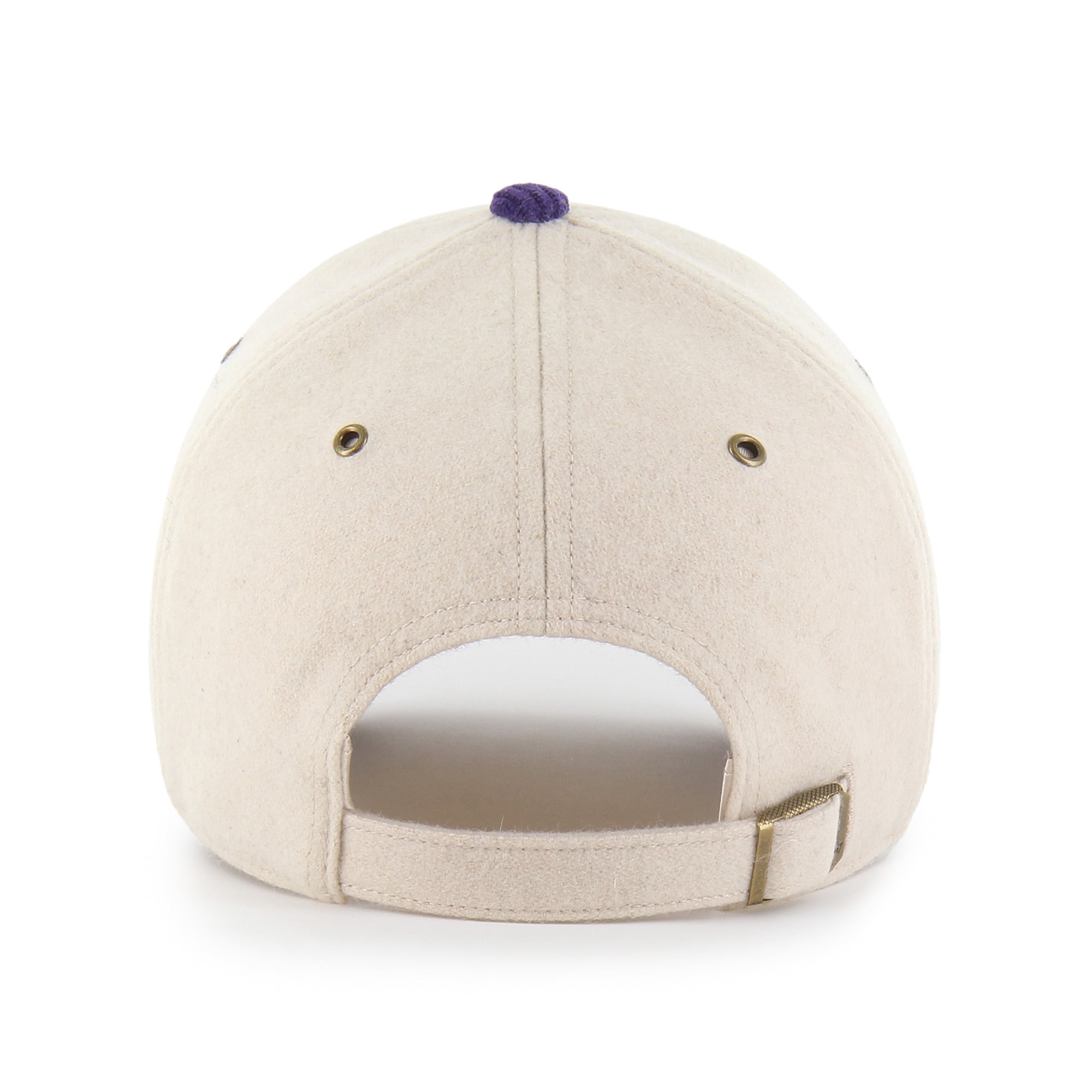 Women's '47 Cream/Purple Washington Huskies Rope Script Clean Up Adjustable Hat