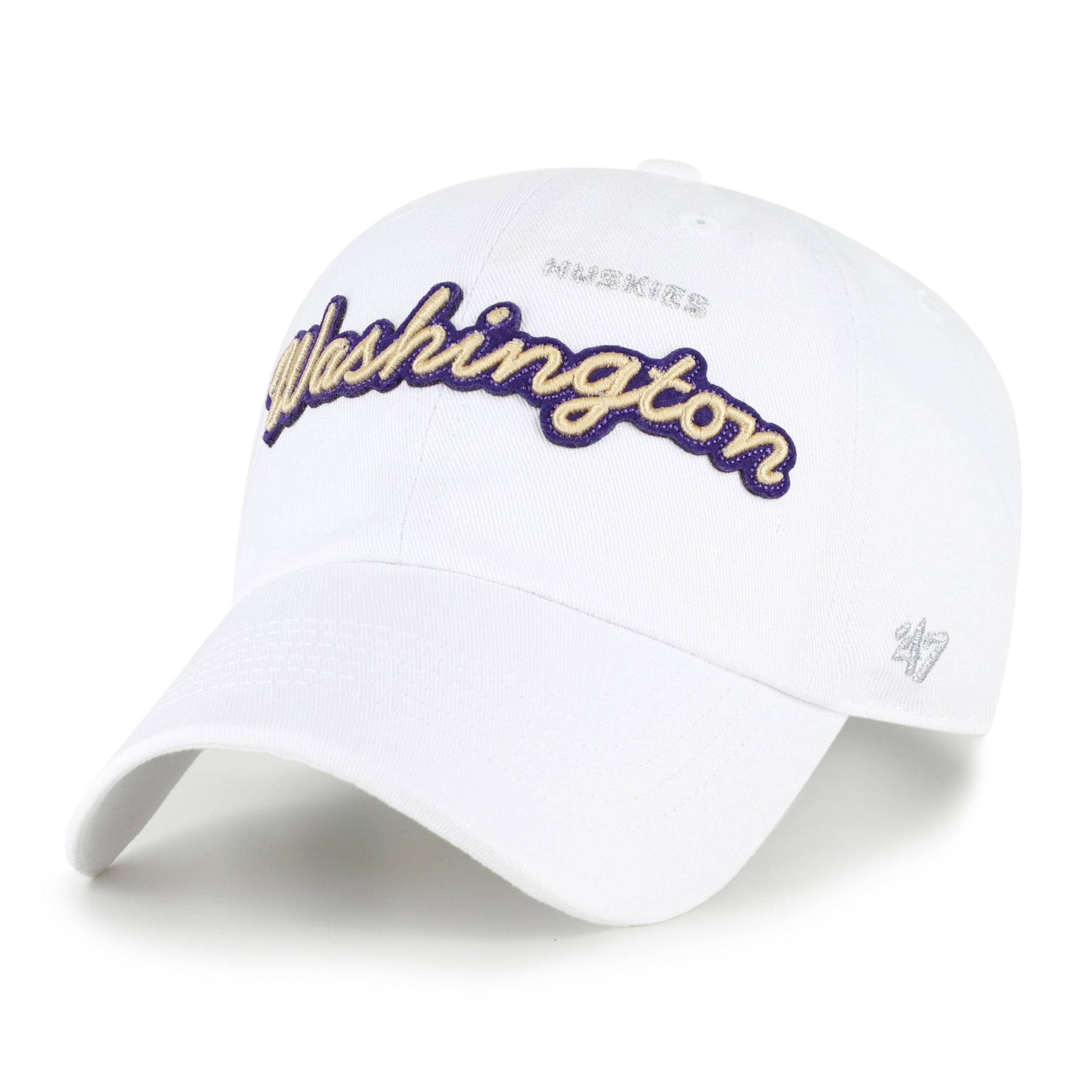 Casquette ajustable « 47 White Washington Huskies » pour femme