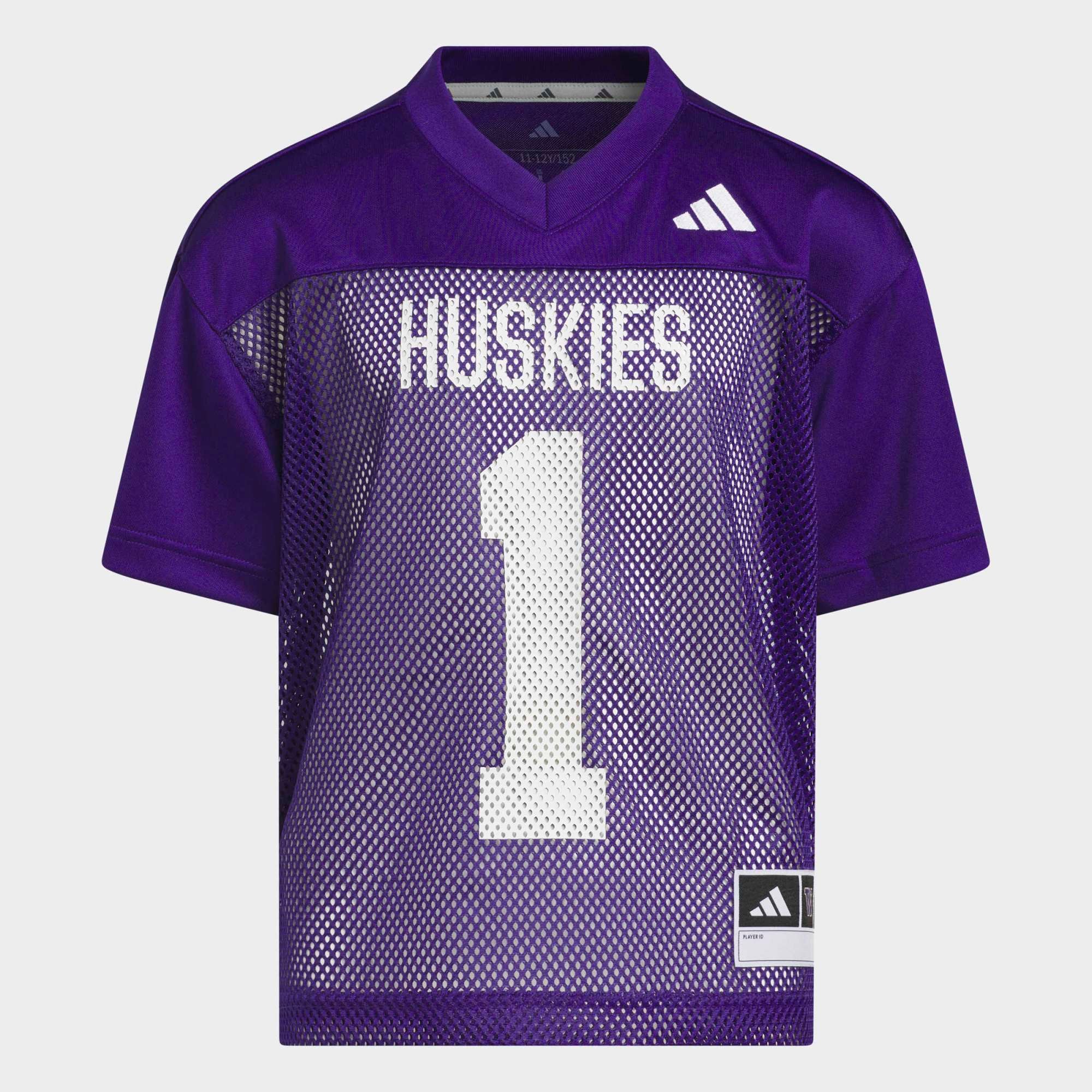 Maillot adidas violet pour jeunes des Washington Huskies Tailgate