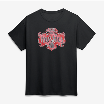 Washington Mystics Big & Tall Metallic Mascot T-Shirt - Black