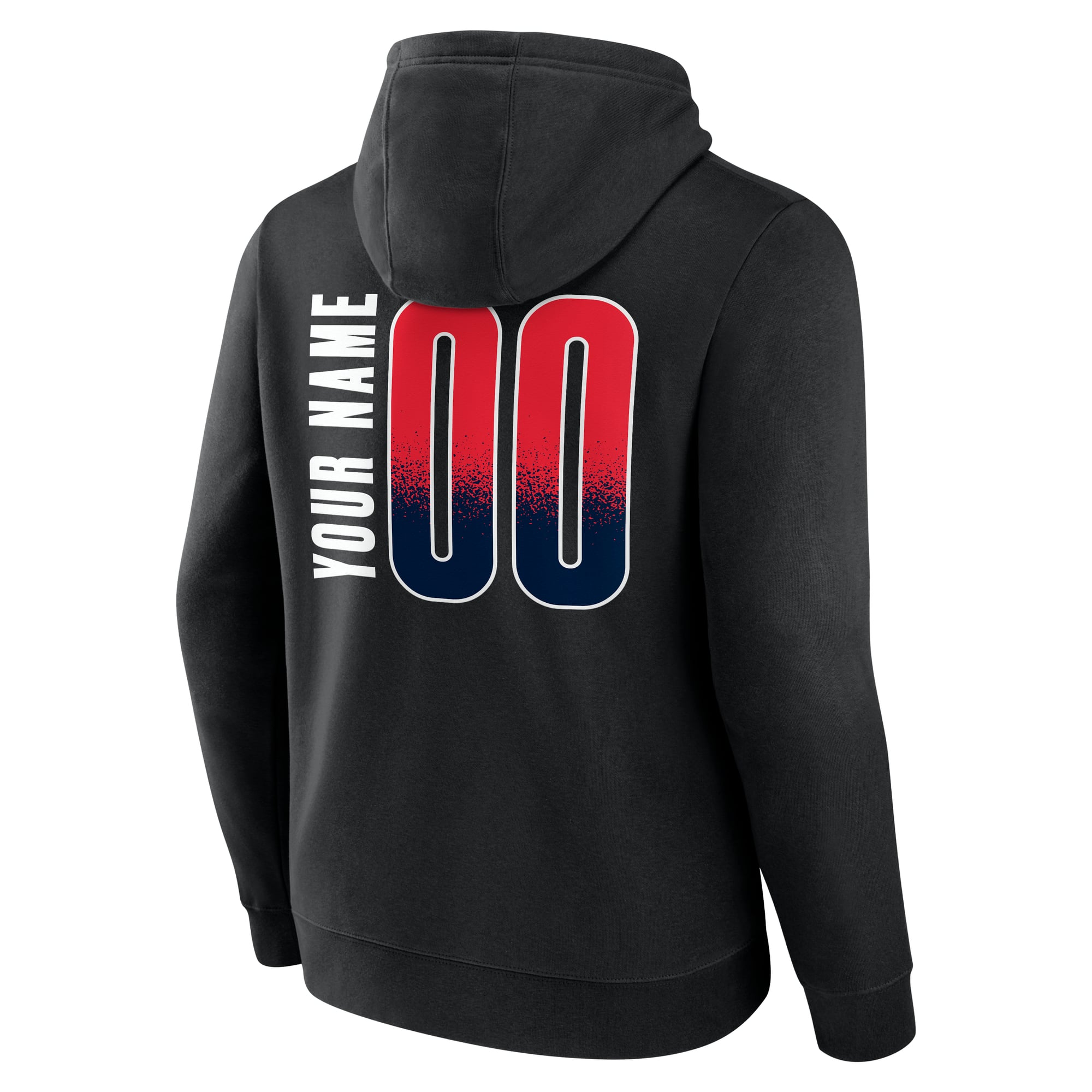 Sweat à capuche noir pour homme Washington Mystics Home Court Pop personnalisé avec nom et numéro