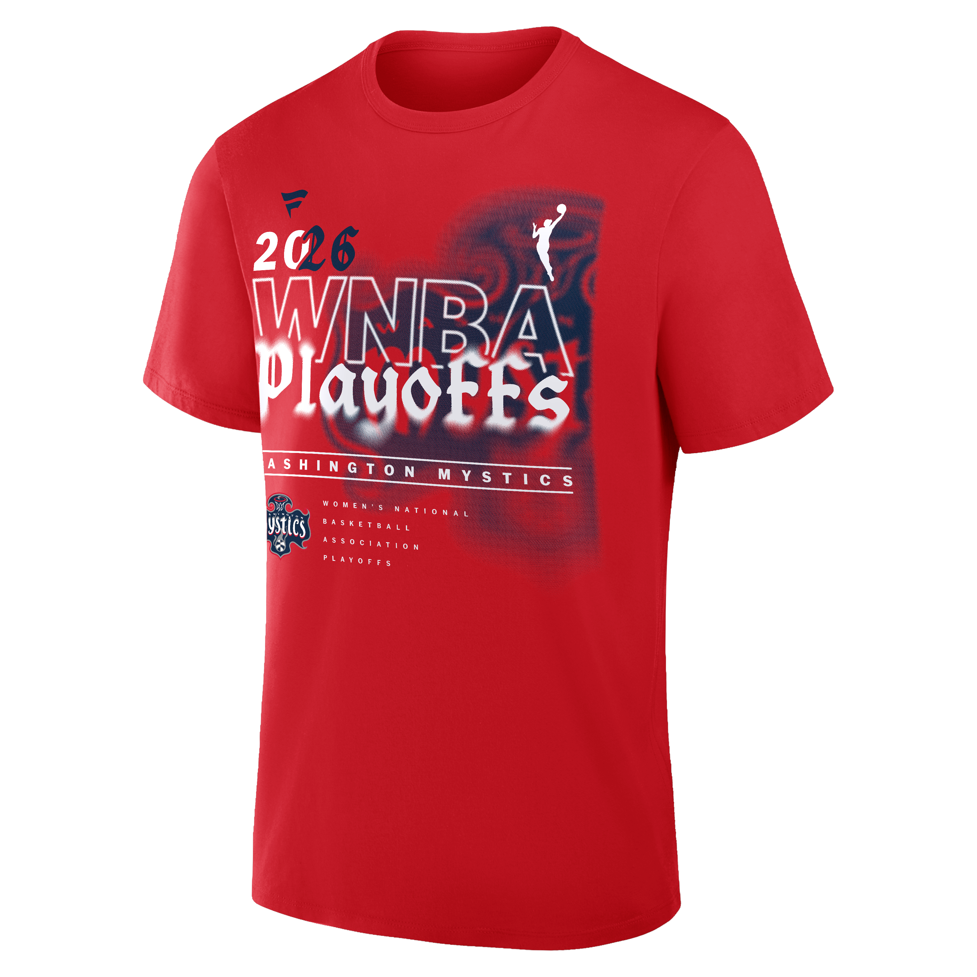 Men's Fanatics Red Washington Mystics 2026 WNBA Playoffs T-Shirt