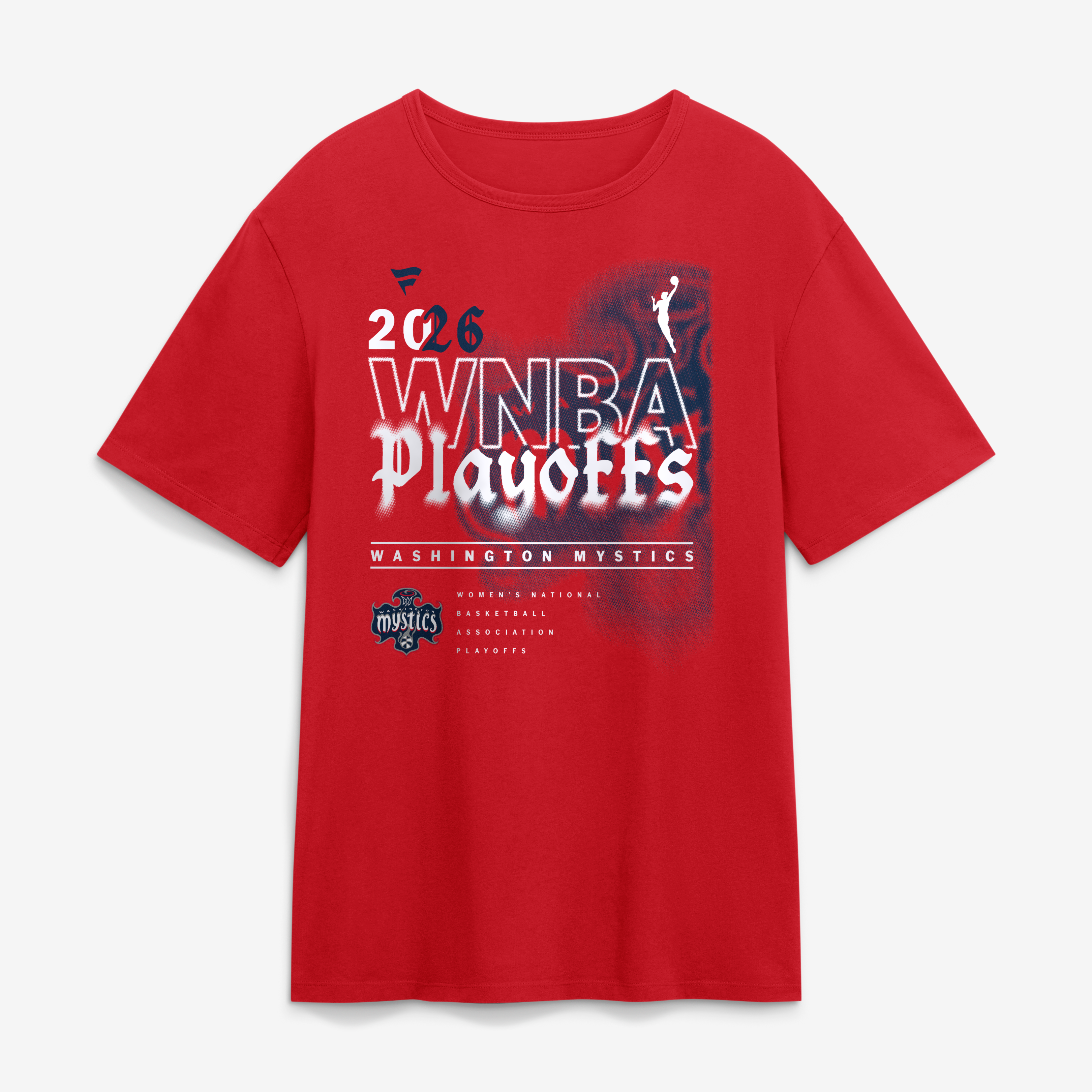 Men's Fanatics Red Washington Mystics 2026 WNBA Playoffs T-Shirt