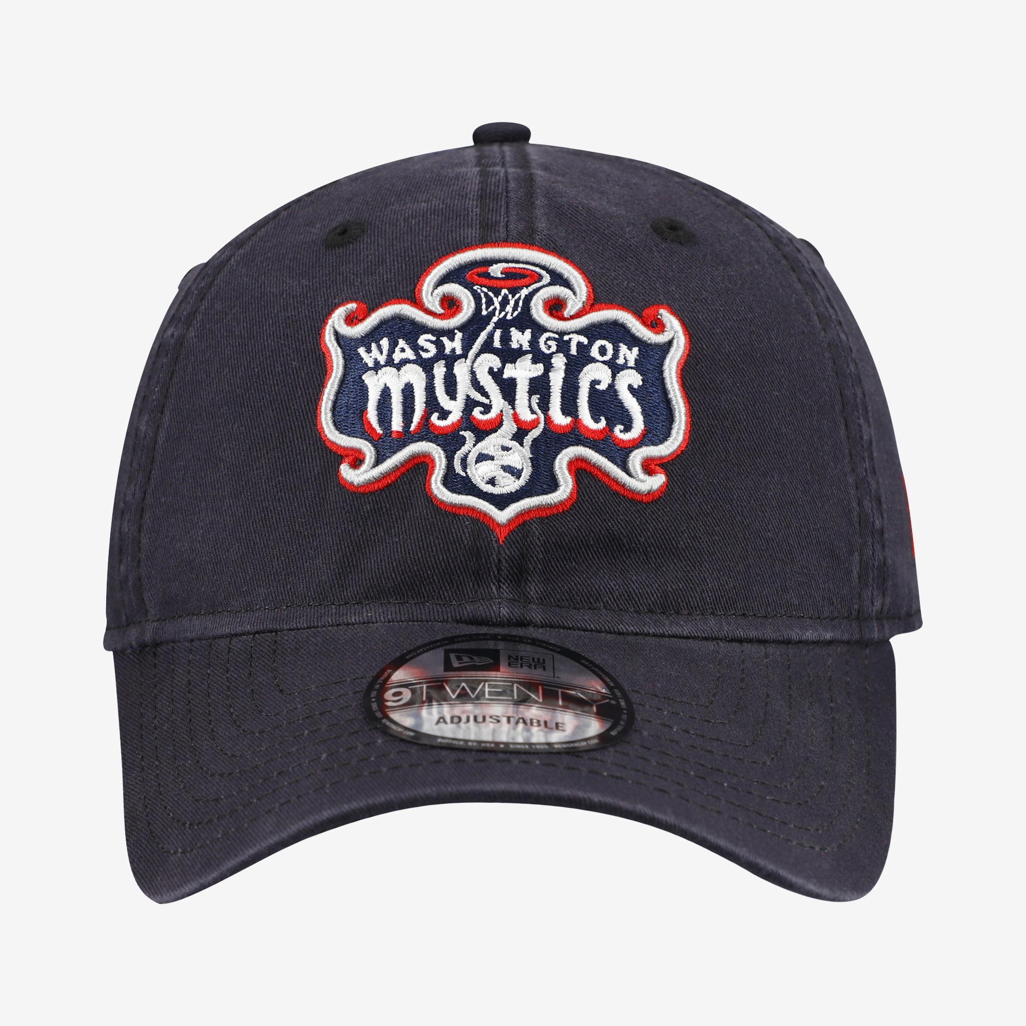 Casquette ajustable New Era 9TWENTY bleu marine Washington Mystics pour homme