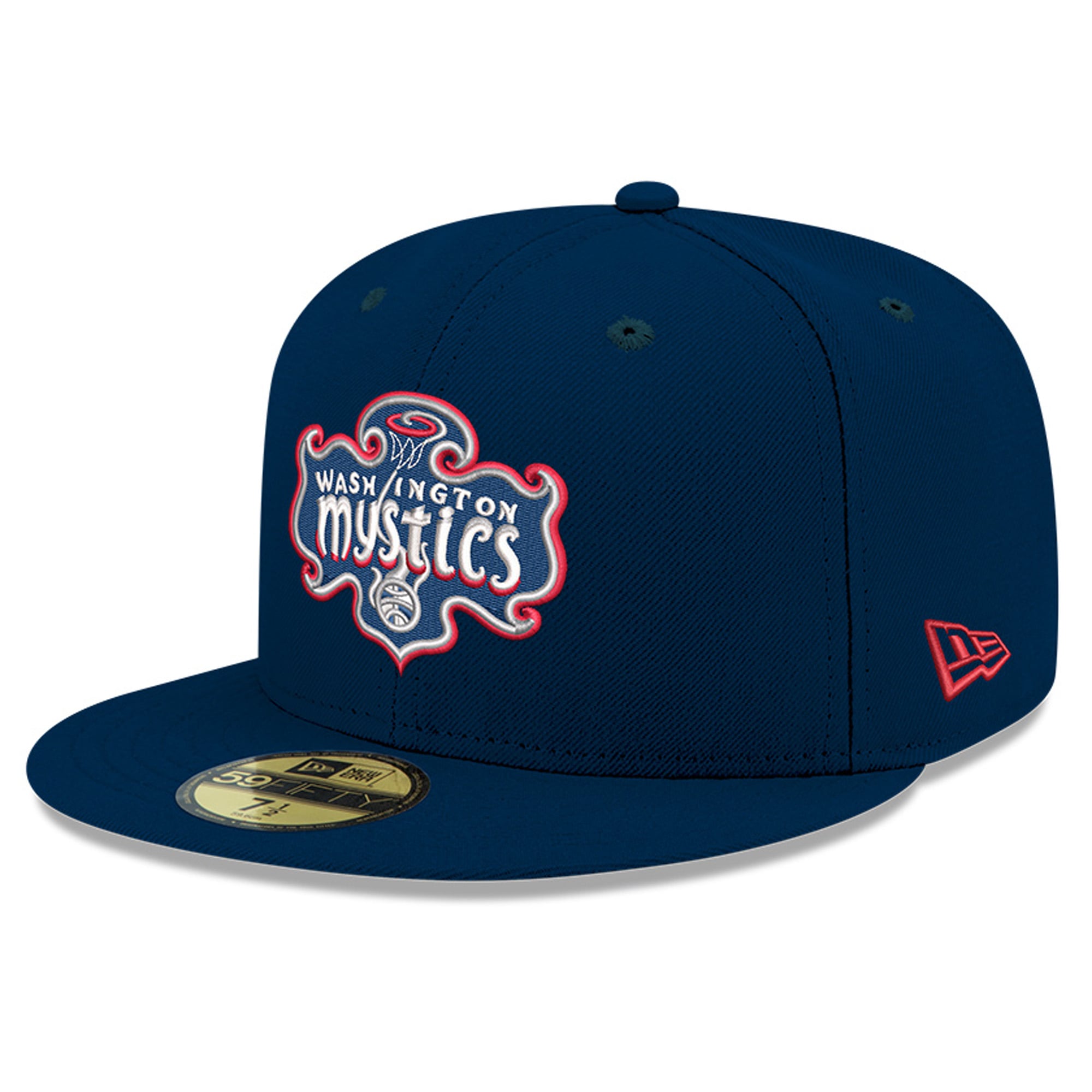 Men's New Era Navy Washington Mystics Team 59FIFTY Fitted Hat