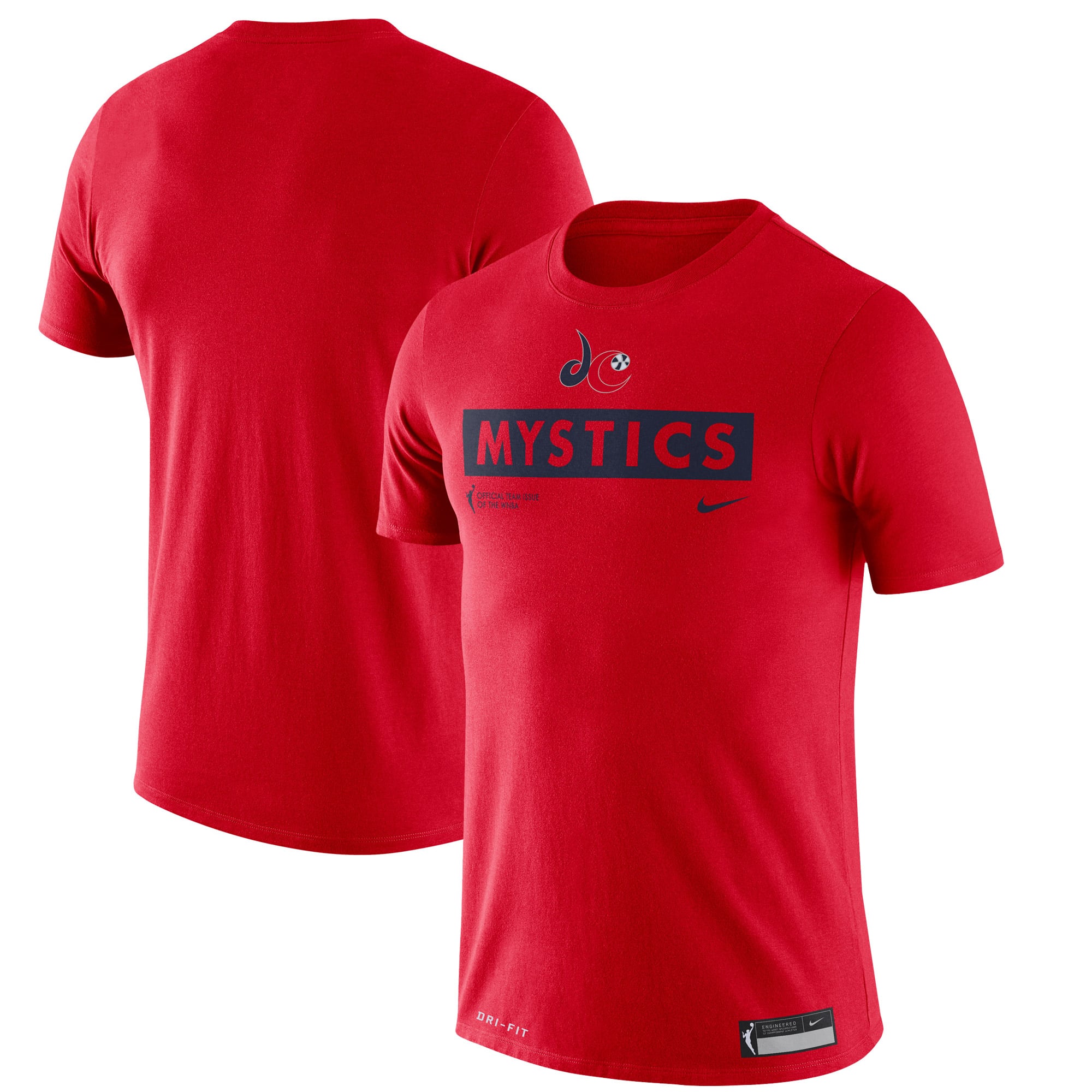 Washington Mystics Nike Red Practice T-Shirt