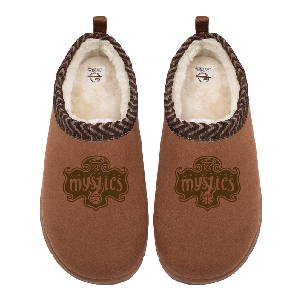 Unisex Washington Mystics ISlide Tan Tonal Logo Mission Slippers