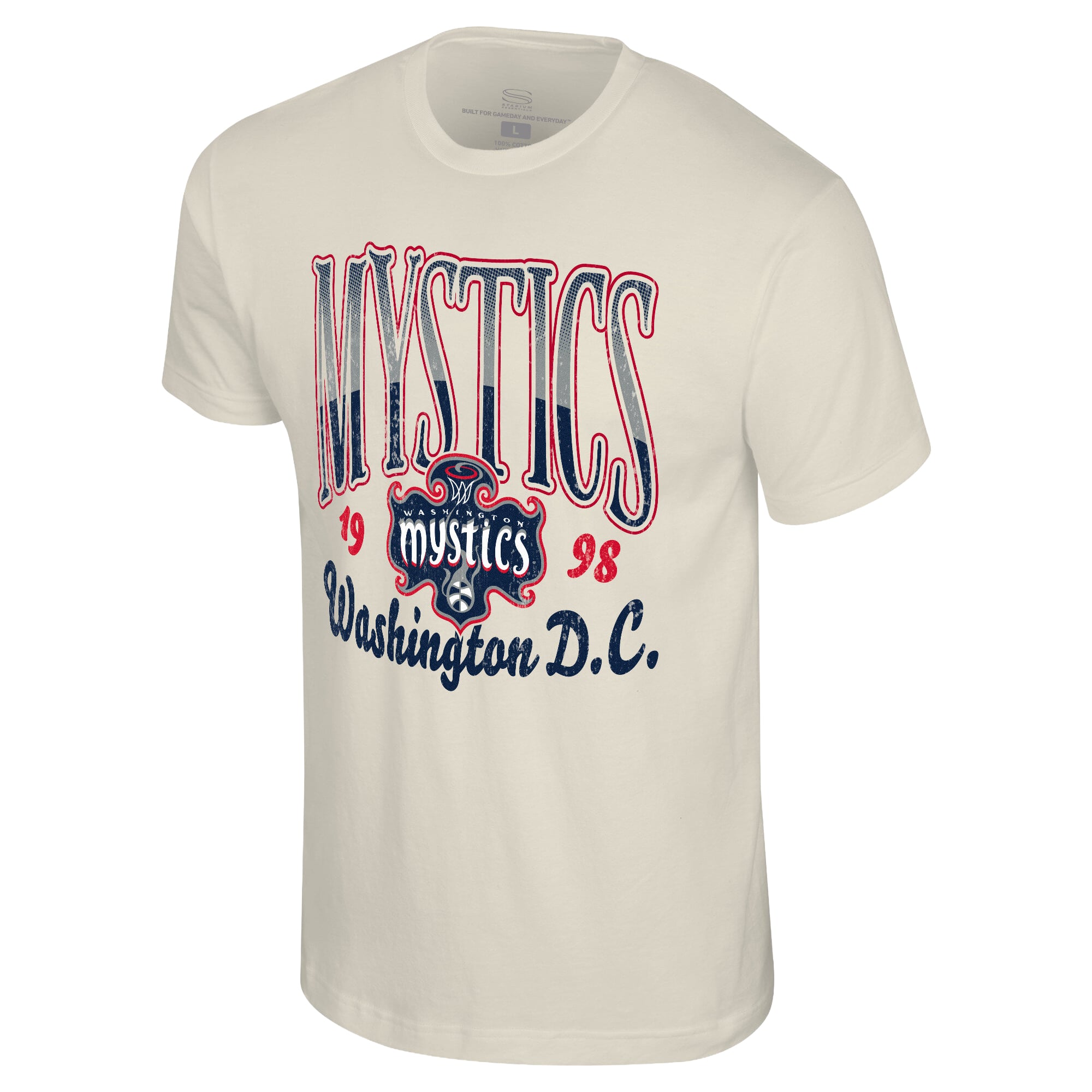 Unisex Stadium Essentials Natural Washington Mystics Sky High T-Shirt