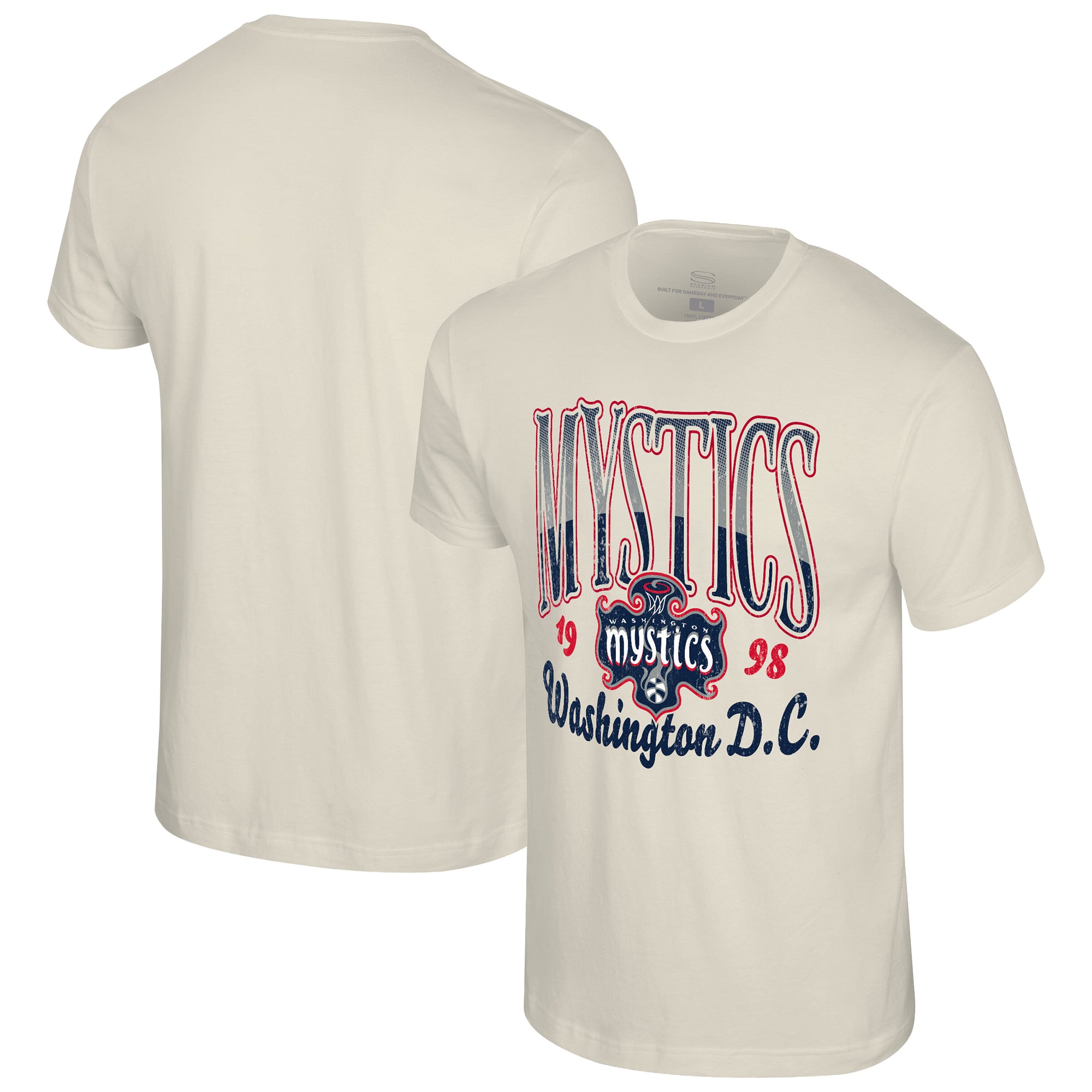 Unisex Stadium Essentials Natural Washington Mystics Sky High T-Shirt