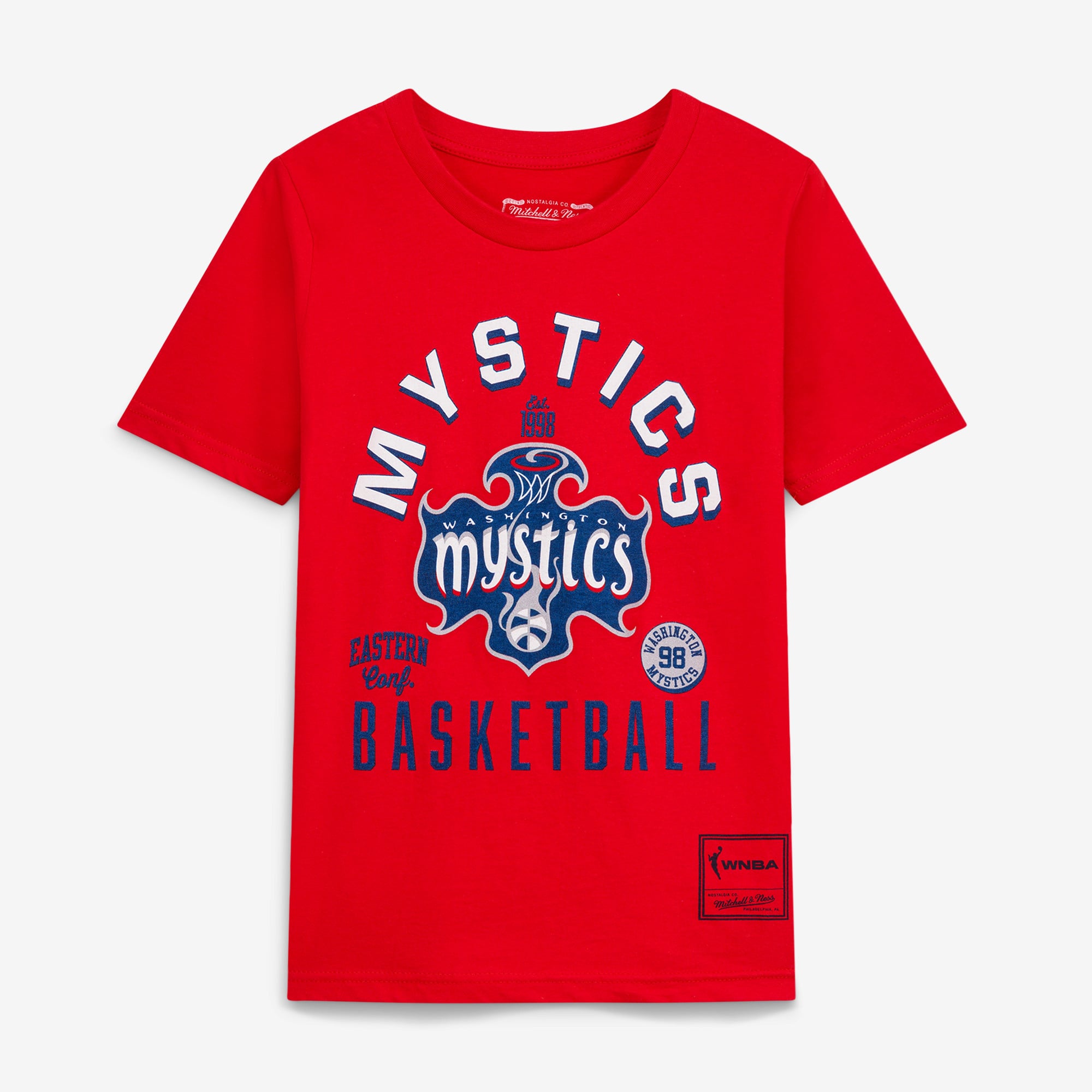 T-shirt Mitchell & Ness Washington Mystics Red City So Nice pour enfants