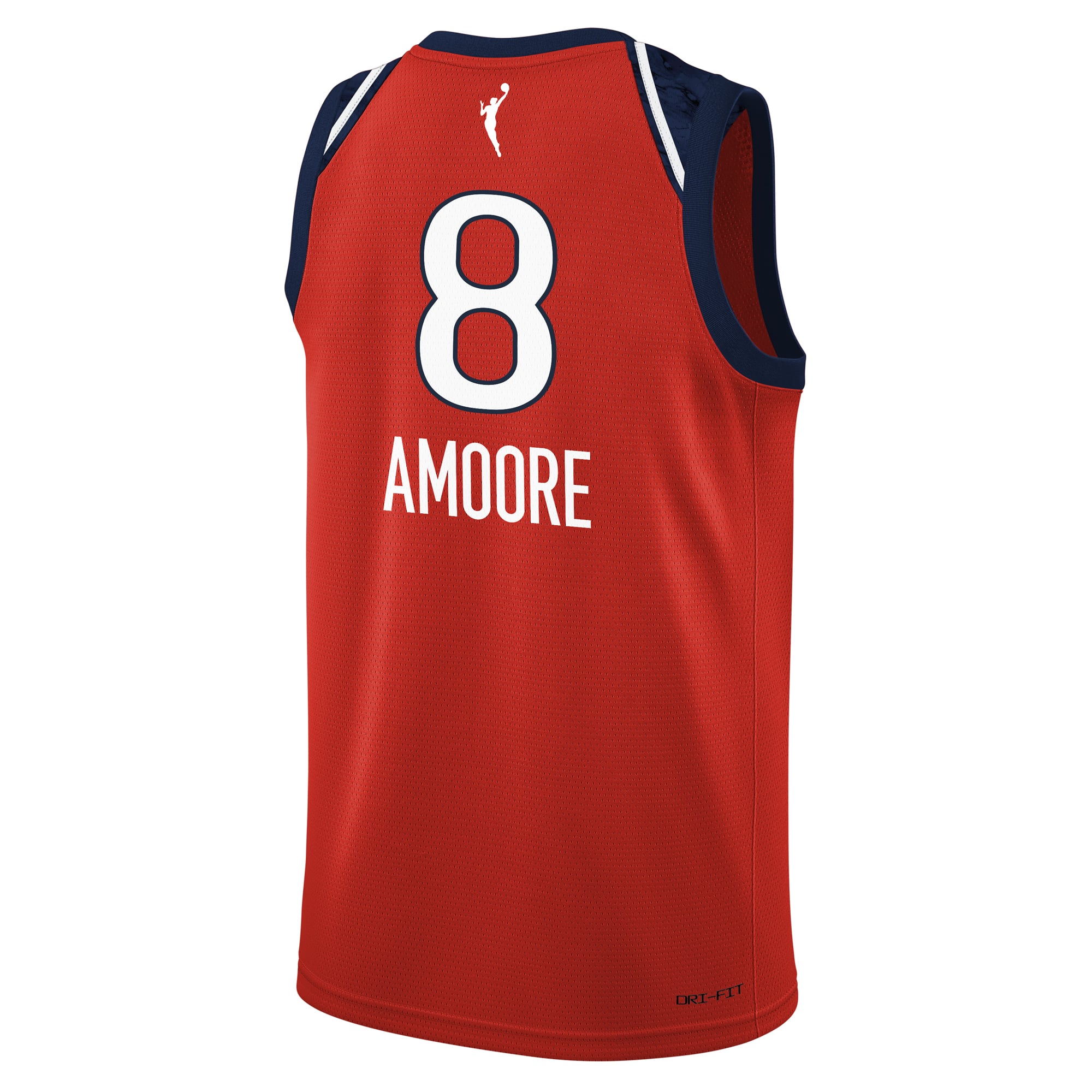 Maillot de joueuse Nike Georgia Amoore rouge Washington Mystics Victory pour enfant - Édition Explorer