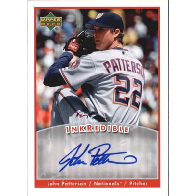 2006 Upper Deck INKredible #PA John Patterson UPD
