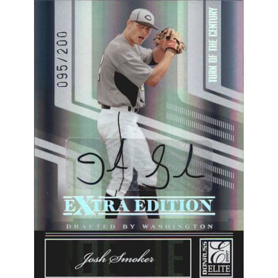 2007 Donruss Elite Extra Edition Signature Turn of the Century #110 Josh Smoker/200