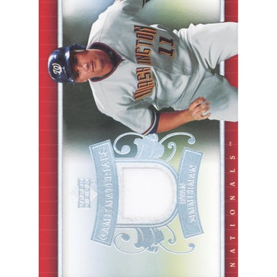 2007 Upper Deck UD Game Materials #RZ Ryan Zimmerman Jsy S1