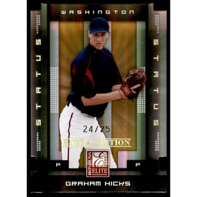 2008 Donruss Elite Extra Edition Status Gold #38 Graham Hicks