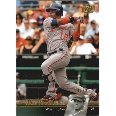 2010 Upper Deck Gold #535 Alberto Gonzalez