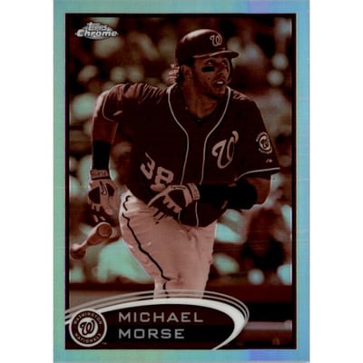 2012 Topps Chrome Sepia Refractors #62 Michael Morse