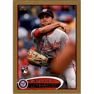 2012 Topps Mini Gold #134 Stephen Lombardozzi