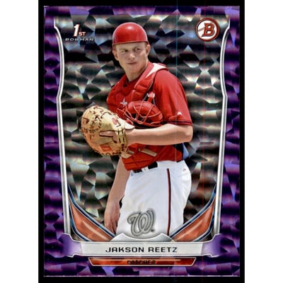 2014 Bowman Draft Purple Ice #DP65 Jakson Reetz