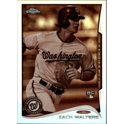 2014 Topps Chrome Sepia Refractors #62 Zach Walters