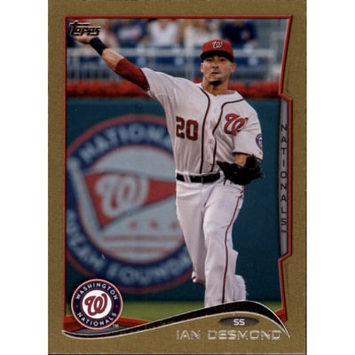 2014 Topps Mini Gold #118 Ian Desmond