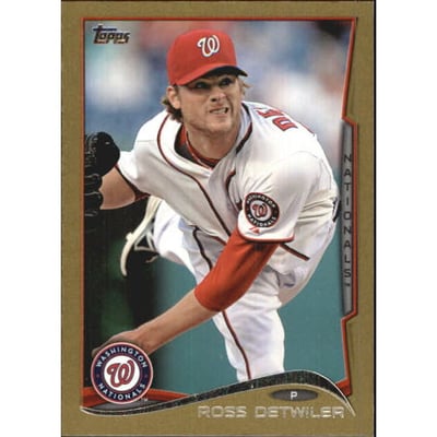 2014 Topps Mini Gold #245 Ross Detwiler