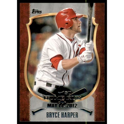 2015 Topps First Home Run Silver #FHR06 Bryce Harper