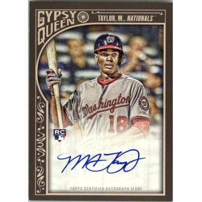 2015 Topps Gypsy Queen Autographs #GQAMT Michael Taylor