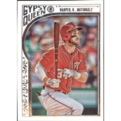 2015 Topps Gypsy Queen Framed White #45 Bryce Harper
