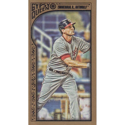 2015 Topps Gypsy Queen Mini Gold #178 Ryan Zimmerman