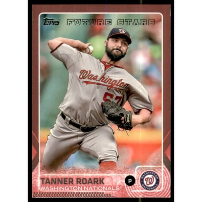 2015 Topps Pink #30 Tanner Roark FS