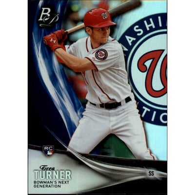 2016 Bowman Platinum Next Generation #NG30 Trea Turner