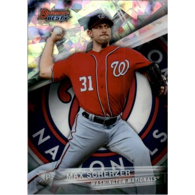 2016 Bowman's Best Atomic Refractors #31 Max Scherzer