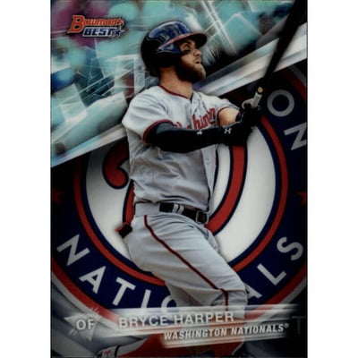 2016 Bowman's Best Refractors #34 Bryce Harper