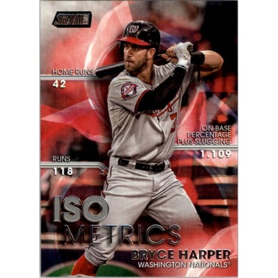2016 Stadium Club ISOmetrics #I11 Bryce Harper
