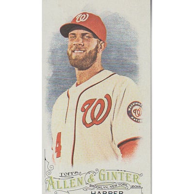 2016 Topps Allen and Ginter Mini #254 Bryce Harper