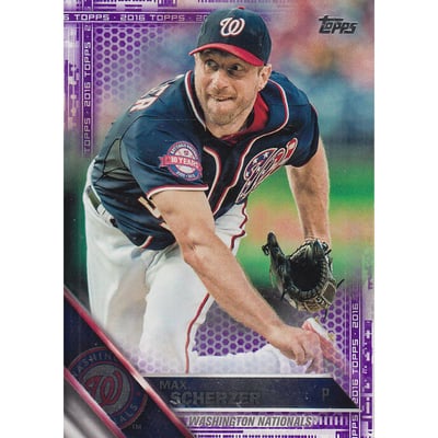2016 Topps Toys R Us Purple #209 Max Scherzer