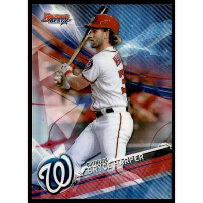 2017 Bowman's Best Refractors #31 Bryce Harper