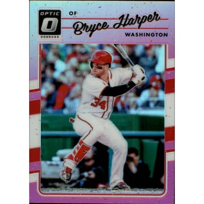2017 Donruss Optic Pink #152 Bryce Harper
