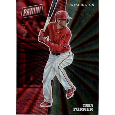 2017 Panini National Convention Rainbow Spokes #BB13 Trea Turner