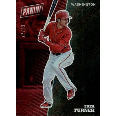 2017 Panini National Convention Rapture #BB13 Trea Turner