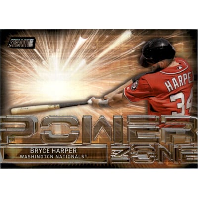 2017 Stadium Club Power Zone #PZBH Bryce Harper