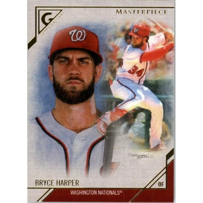 2017 Topps Gallery Masterpieces #MP14 Bryce Harper